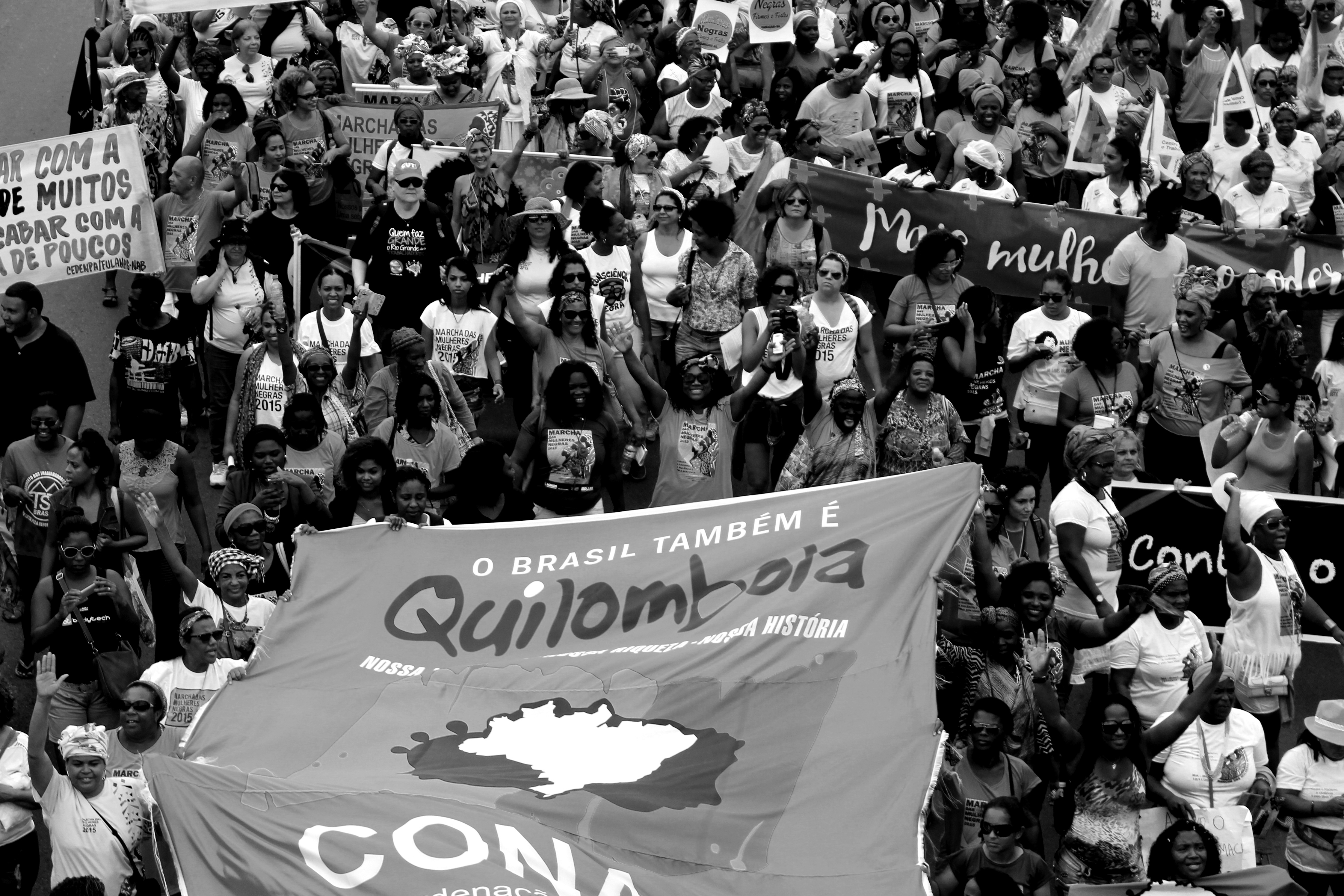 Marcha das Mulheres Negras, BrasÃ­lia. CrÃ©ditos: Ana Carolina A. Fernandes/CONAQ